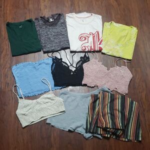 Free People Madewell Zara Topshop UO Boho Festival 10 Piece BUNDLE Reseller BOX